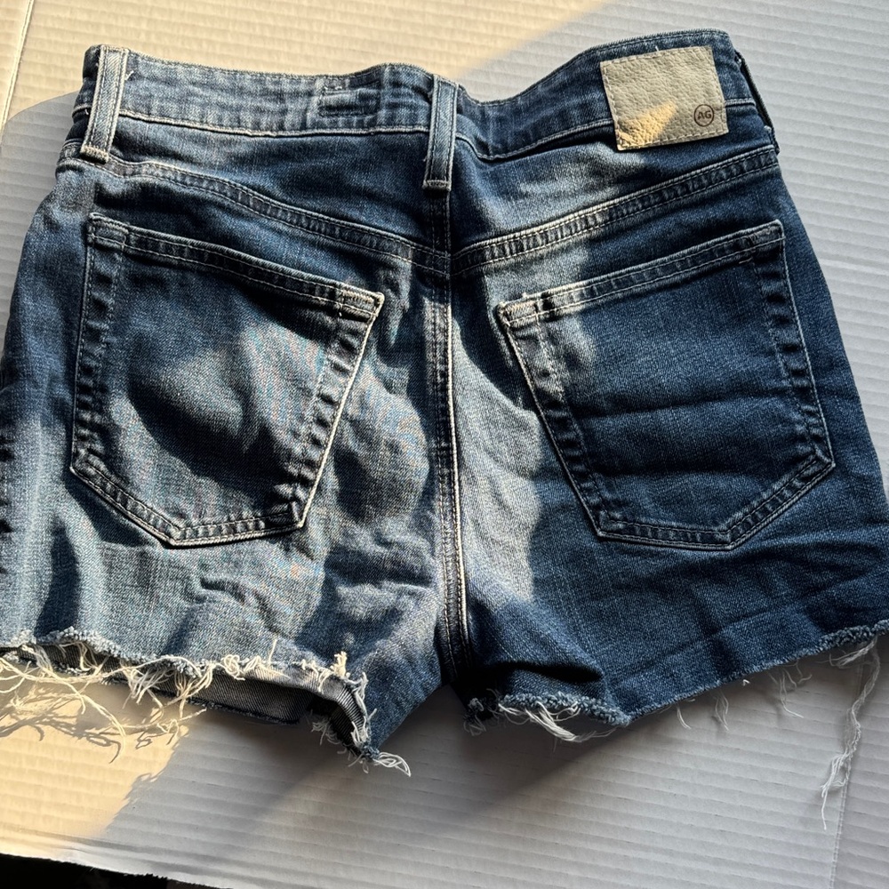 AG Adriano Goldschmied “The Sadie” High-Rise Denim Shorts Women’s Size 26 - Picture 2 of 4